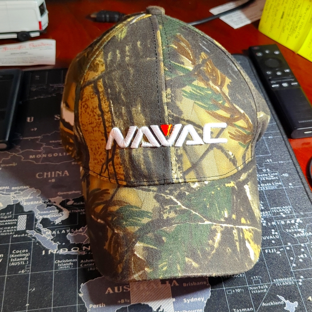 Navac camo HVAC hat